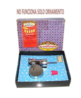 Maquina Antigua Para Cantineros Y Barmans,1950s DOSIFICADOR DE TRAGOS