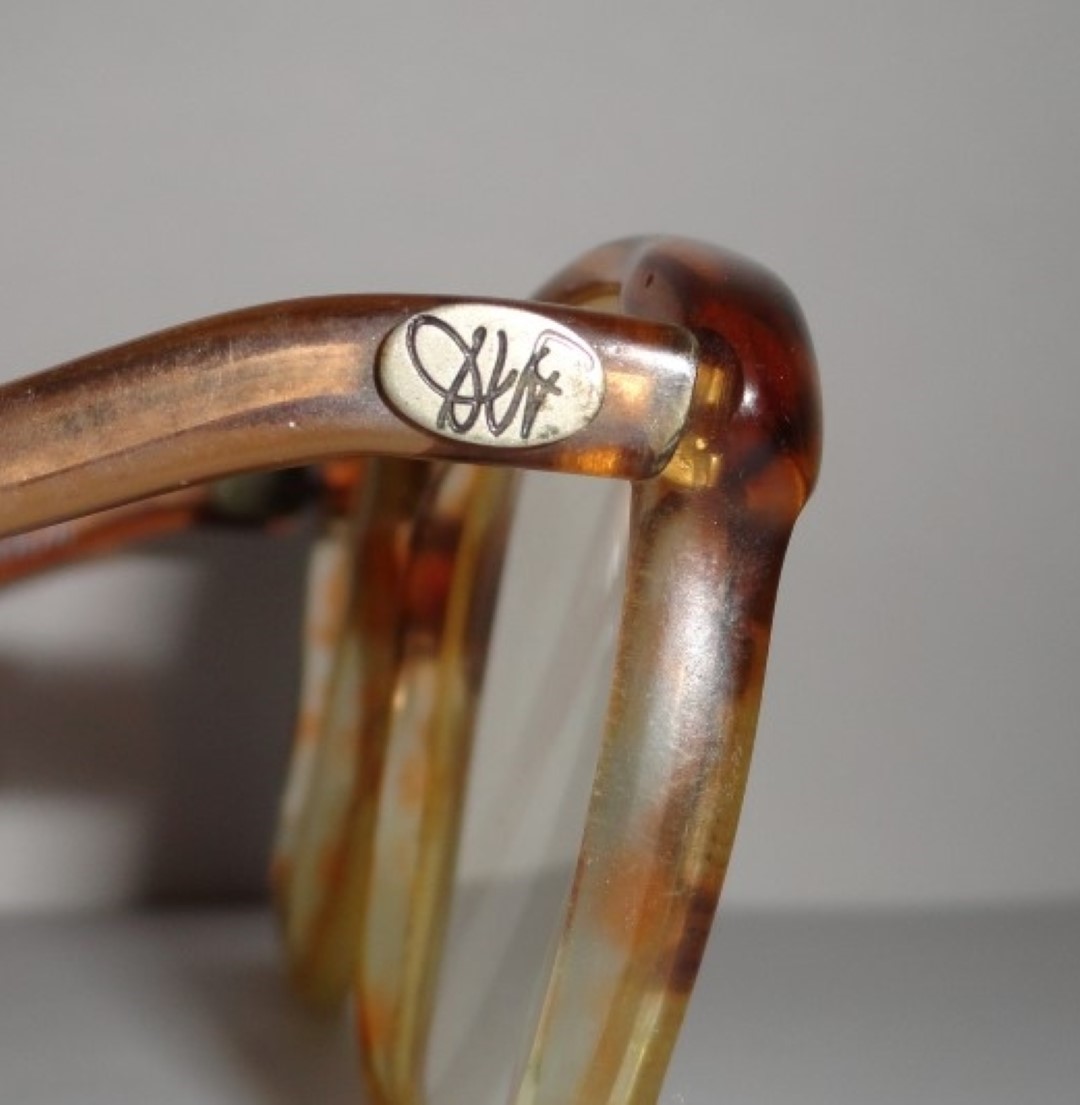 Genuinas Gafas Antiguas. Diane Von Furstenberg 1970s - Image 9