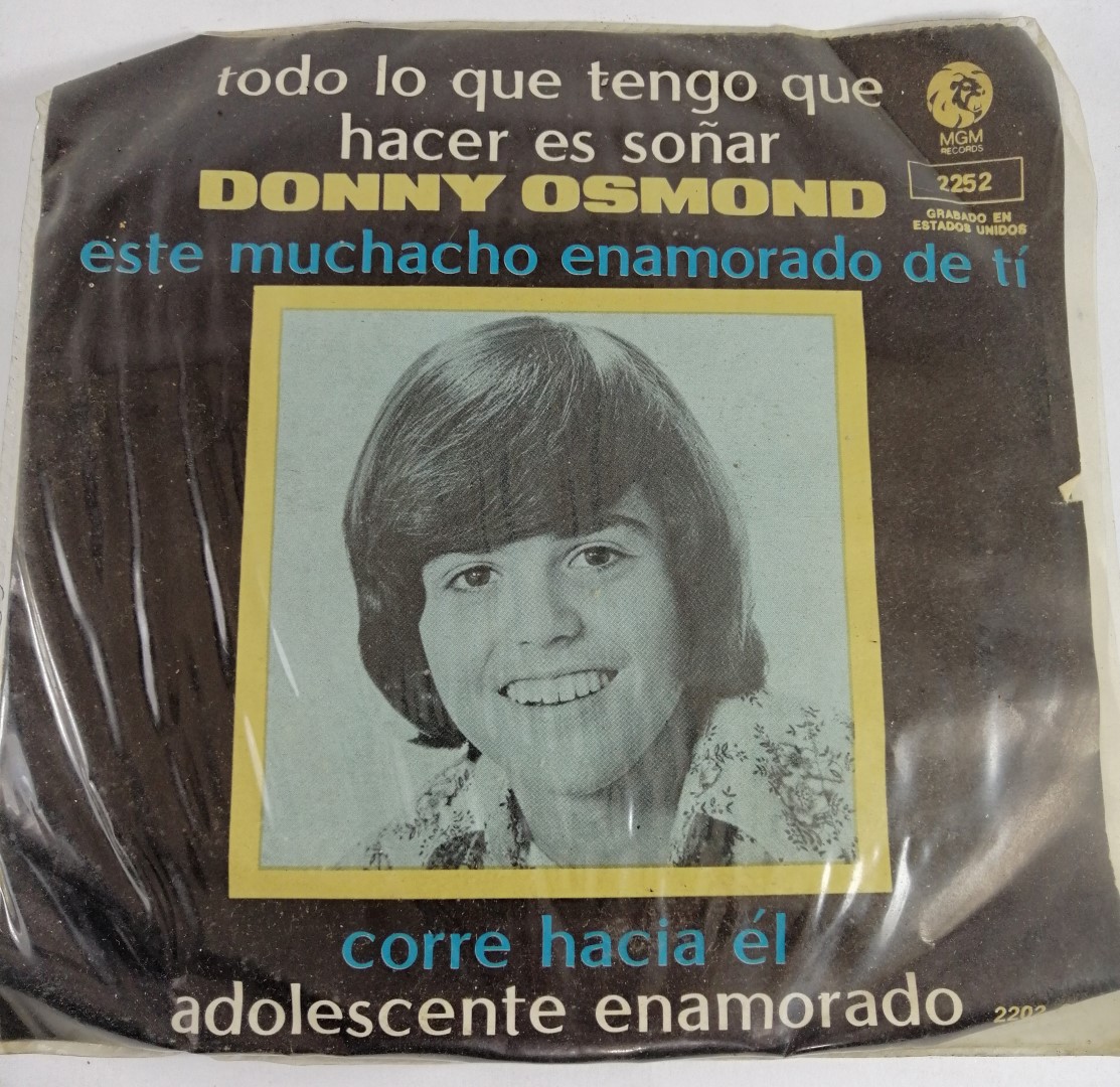 LOTE DE 12 DISCOS LP RETRO. LOS OSMONDS 45 RPM. SENCILLOS - Image 2