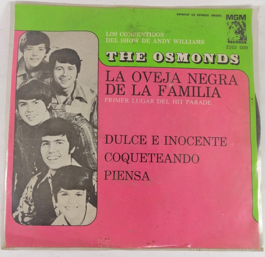 LOTE DE 12 DISCOS LP RETRO. LOS OSMONDS 45 RPM. SENCILLOS - Image 9