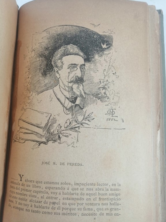 LIBRO ANTIGUO. EL SABOR DE LA TIERRUCA. M. DE PEREDA 1885 /NOVELA - Image 4