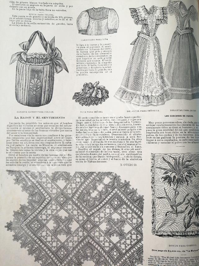 GACETA ANTIGUA. " PAGINAS DE LA MODA " 1898 /12 - Image 3