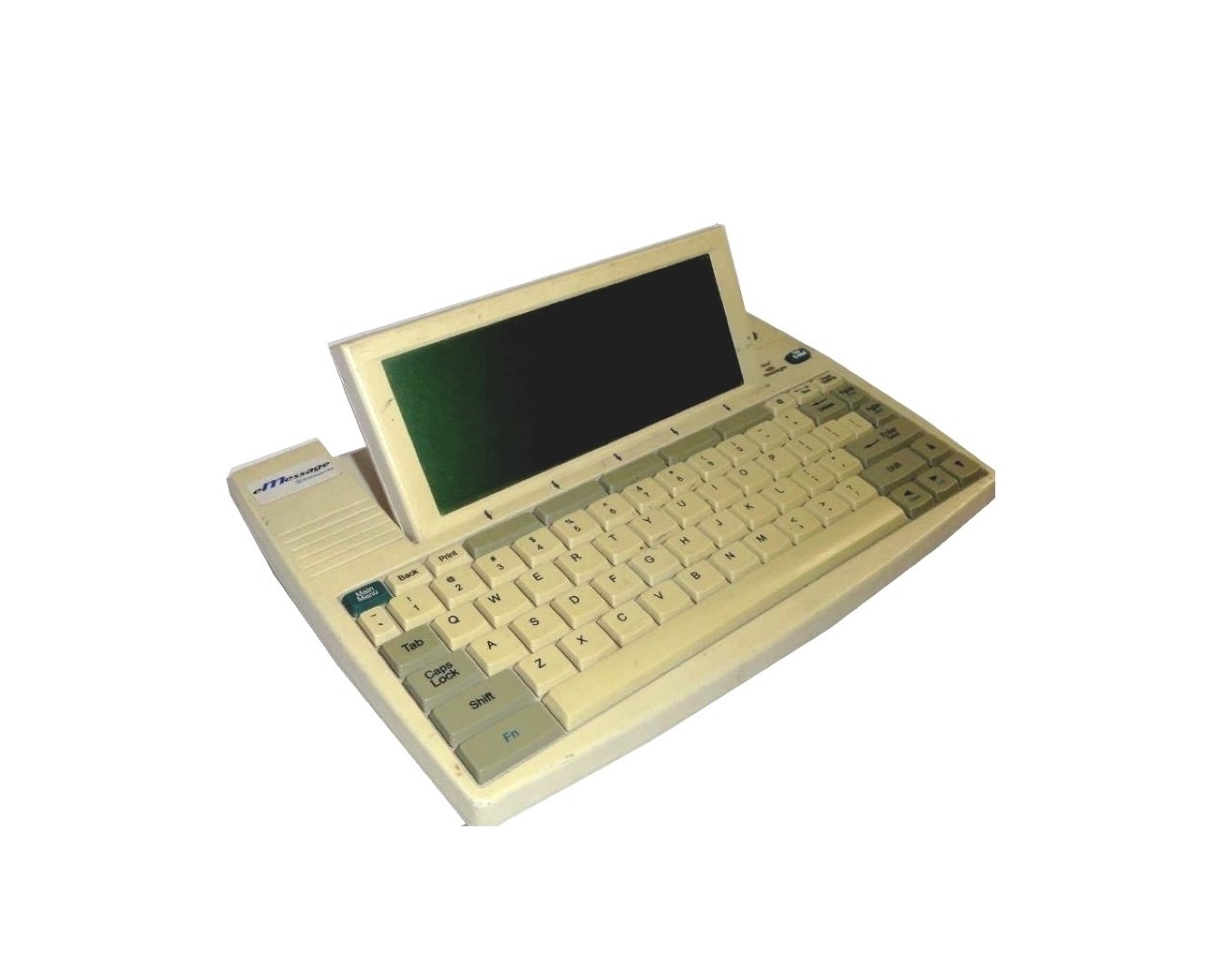 Gadget retro, lector y emisor de Emails y procesador de palabras, años 90s /Raro / Oldware