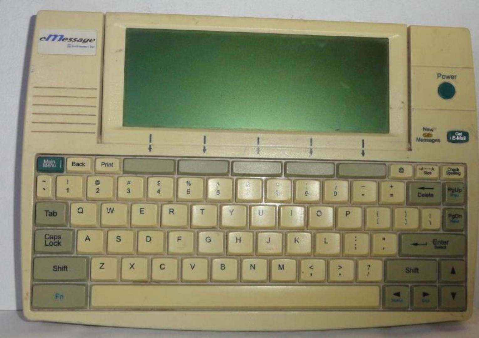 Gadget retro, lector y emisor de Emails y procesador de palabras, años 90s /Raro / Oldware - Image 7