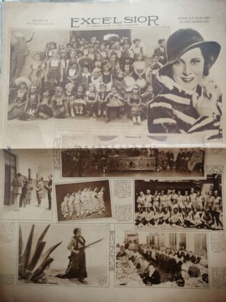 PERIODICO ANTIGUO EXCELSIOR ABRIL 1932 No 293