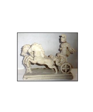 Figura Decorativa Antigua, Legionario Resina Años 70s