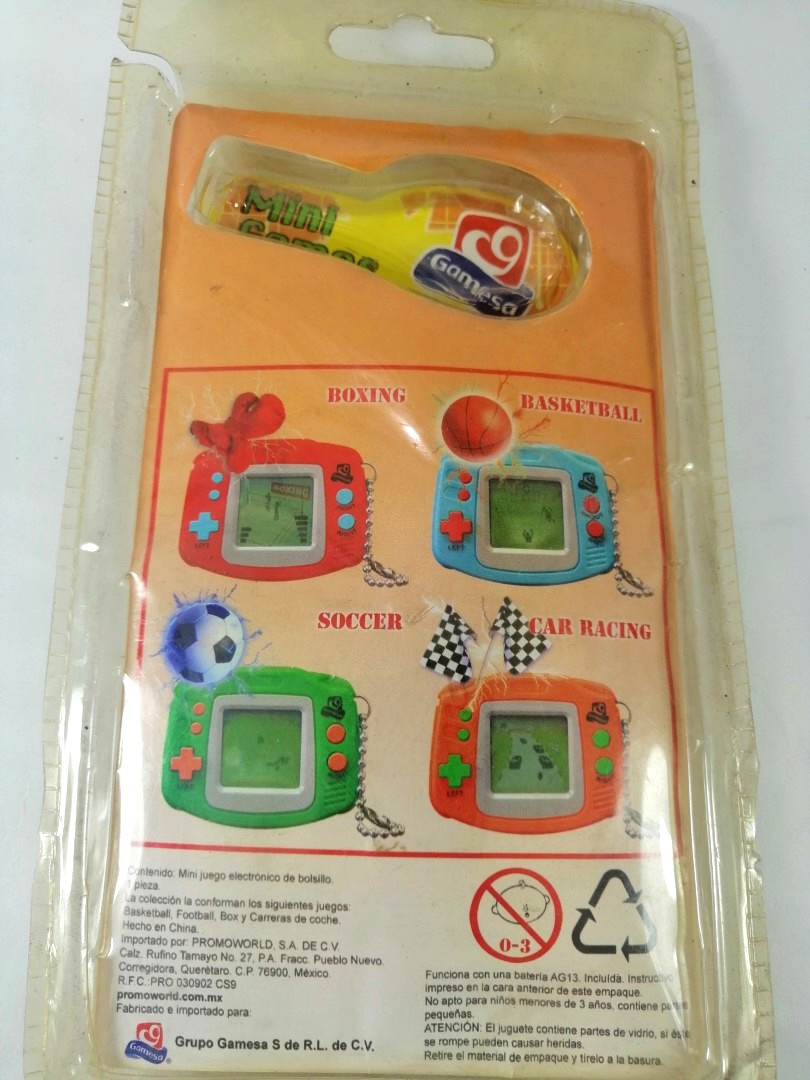 VIDEO JUEGO PROMOCIONAL DE BOLSILLO GAMESA AÑOS 90s - Image 4