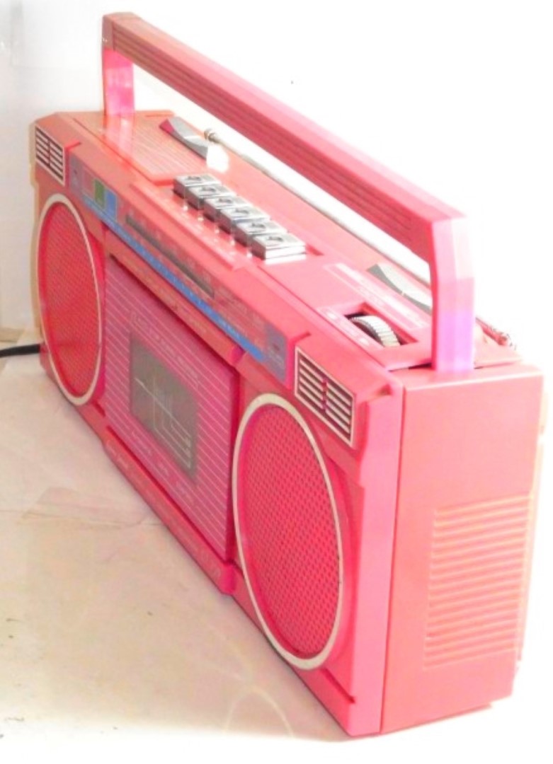 RADIO GRABADORA RETRO. LENOX AÑOS 80s CON DETALLE - Image 5