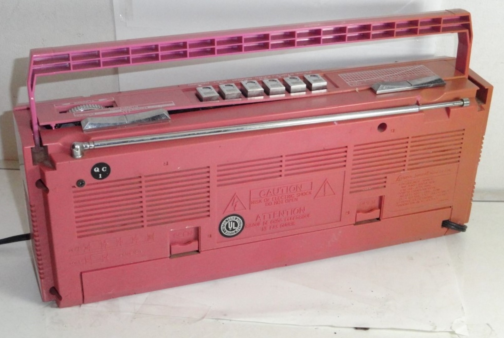 RADIO GRABADORA RETRO. LENOX AÑOS 80s CON DETALLE - Image 6