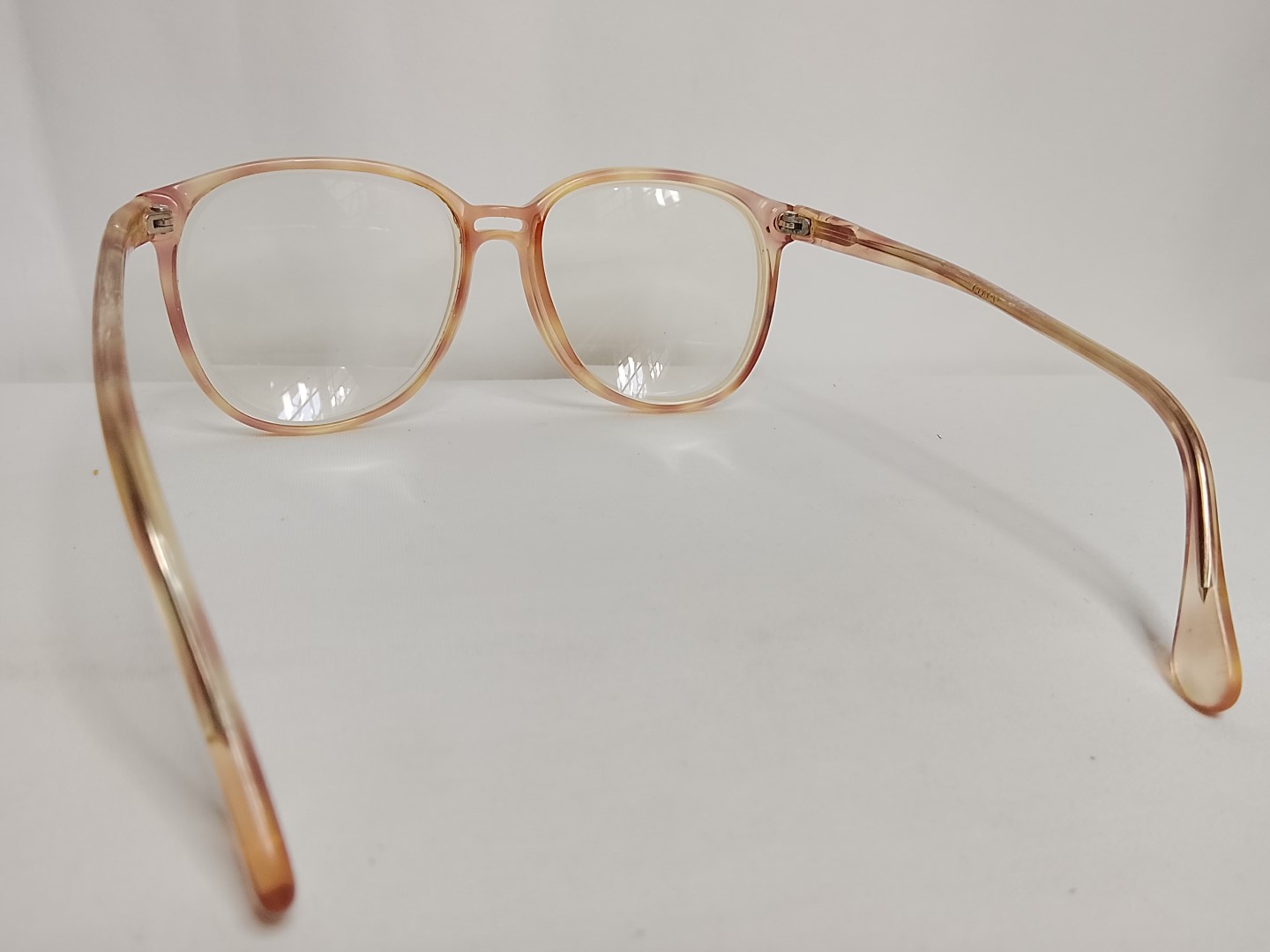 Genuinas gafas antiguas. C. R&R , 1970s Dama /marron / Raro - Image 7