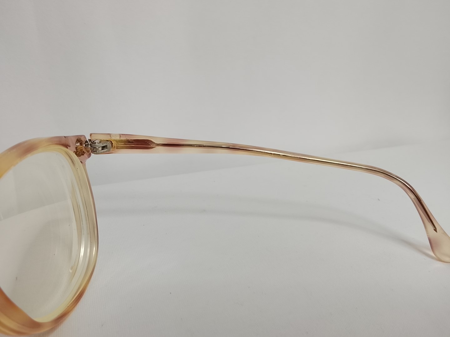 Genuinas gafas antiguas. C. R&R , 1970s Dama /marron / Raro - Image 8