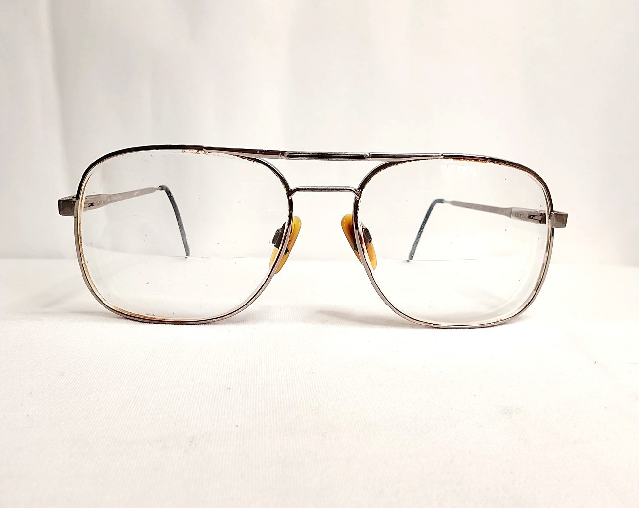 Genuinas gafas retro. Klixx, aviador, de Luxottica Años 70s. Caballero, metal.