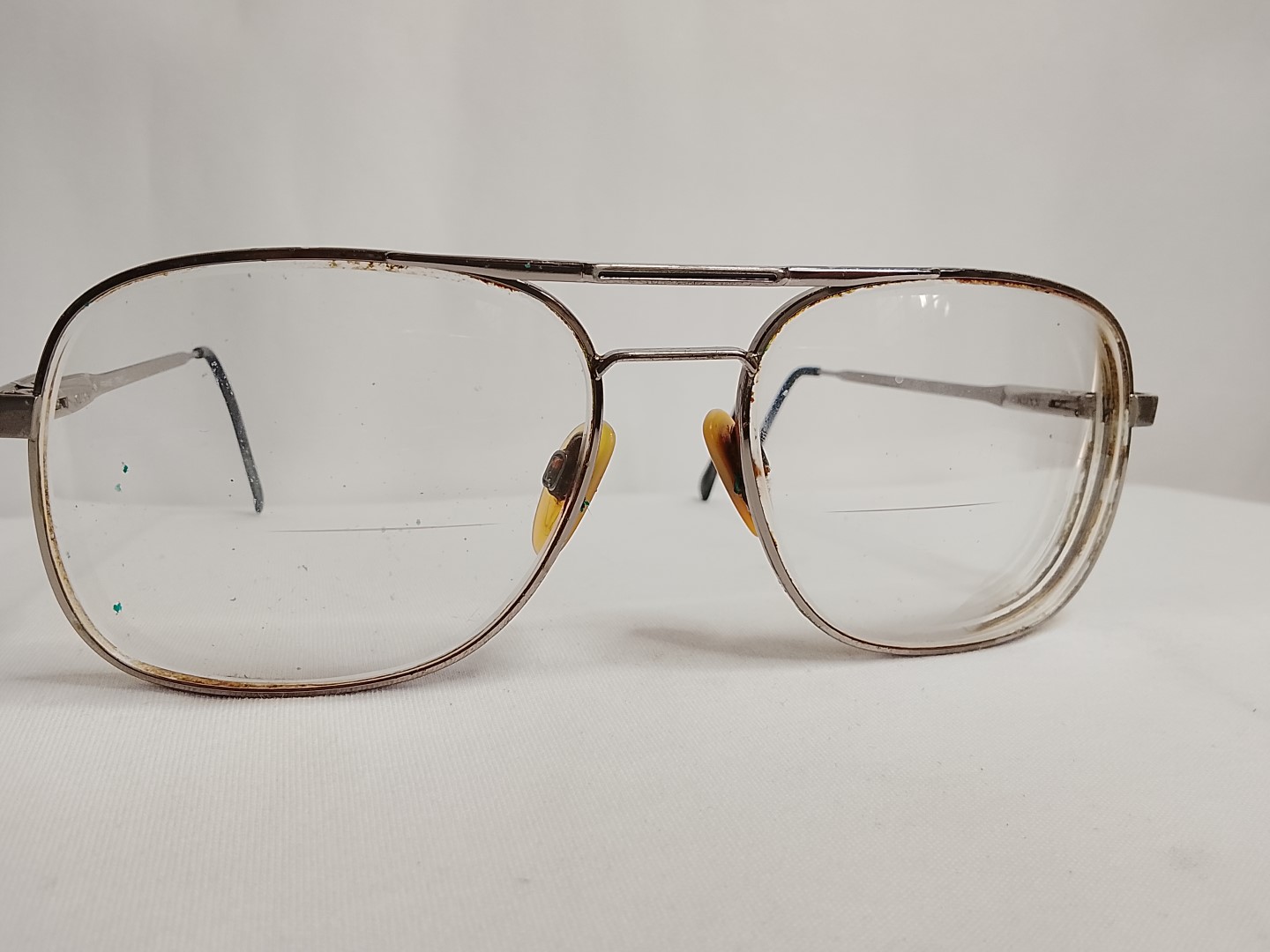 Genuinas gafas retro. Klixx, aviador, de Luxottica Años 70s. Caballero, metal. - Image 3