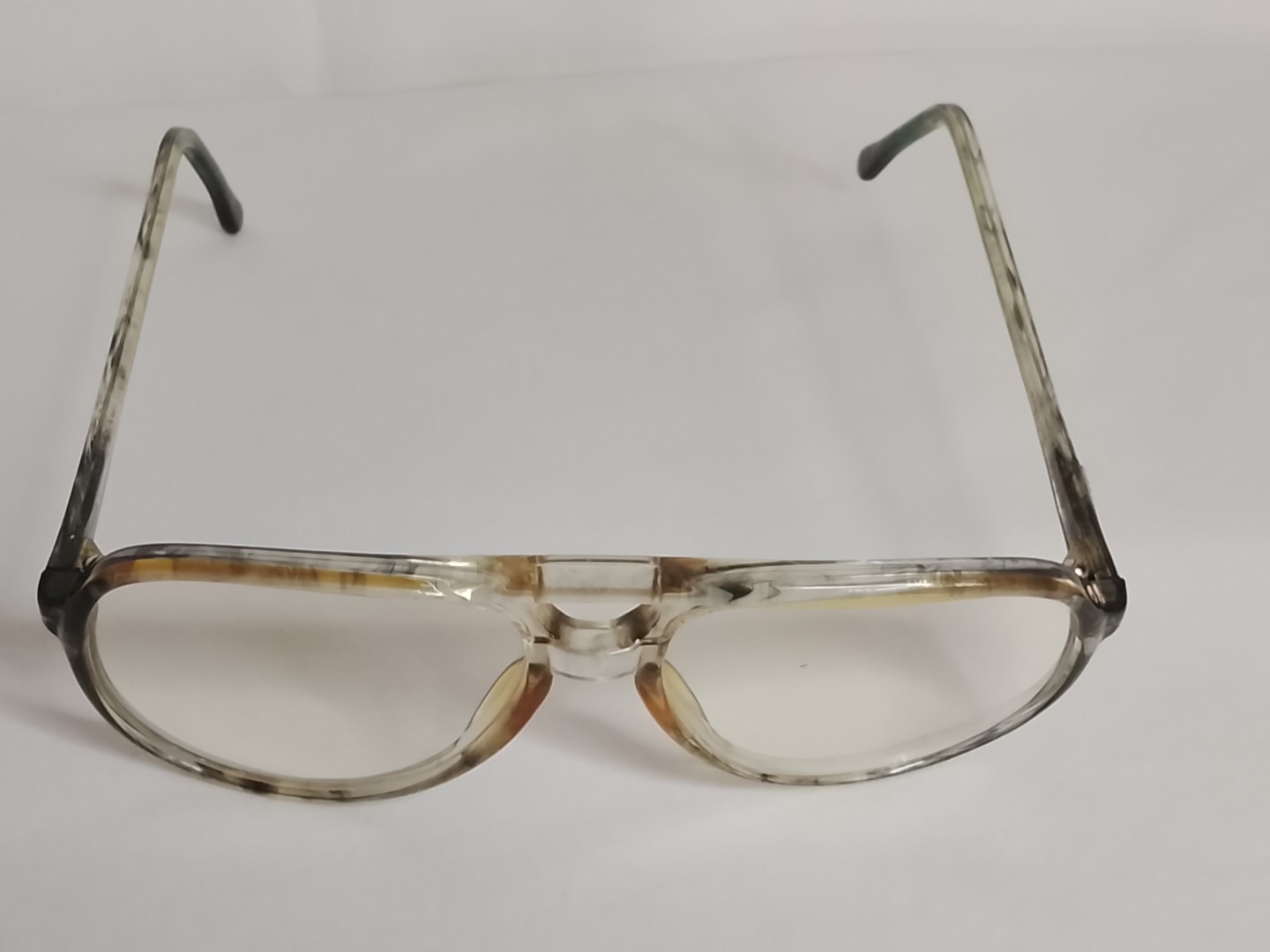 Autenticas Gafas vintage. London Fog Años 70s / Verde transl N55 - Image 7