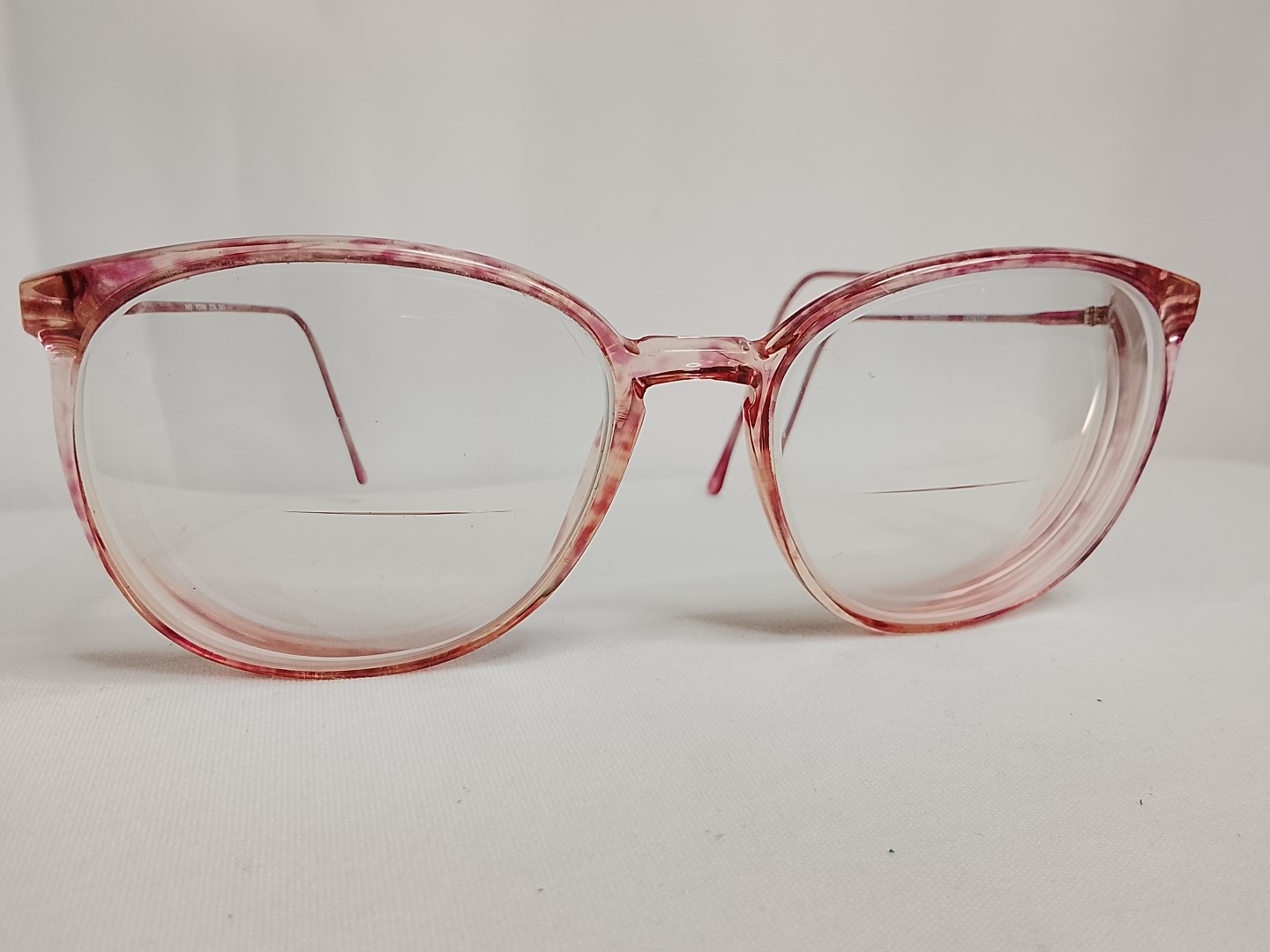 Genuinas gafas retro. Desing Nordic. York, Dama 1990s /Japon color Rosa - Image 5