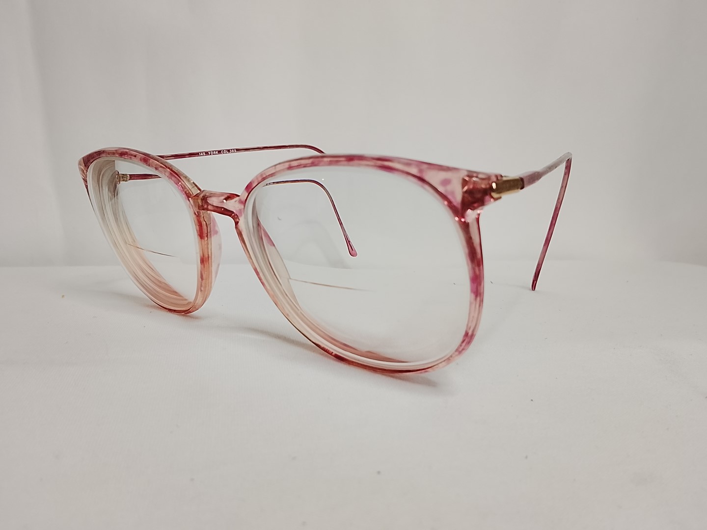 Genuinas gafas retro. Desing Nordic. York, Dama 1990s /Japon color Rosa - Image 7