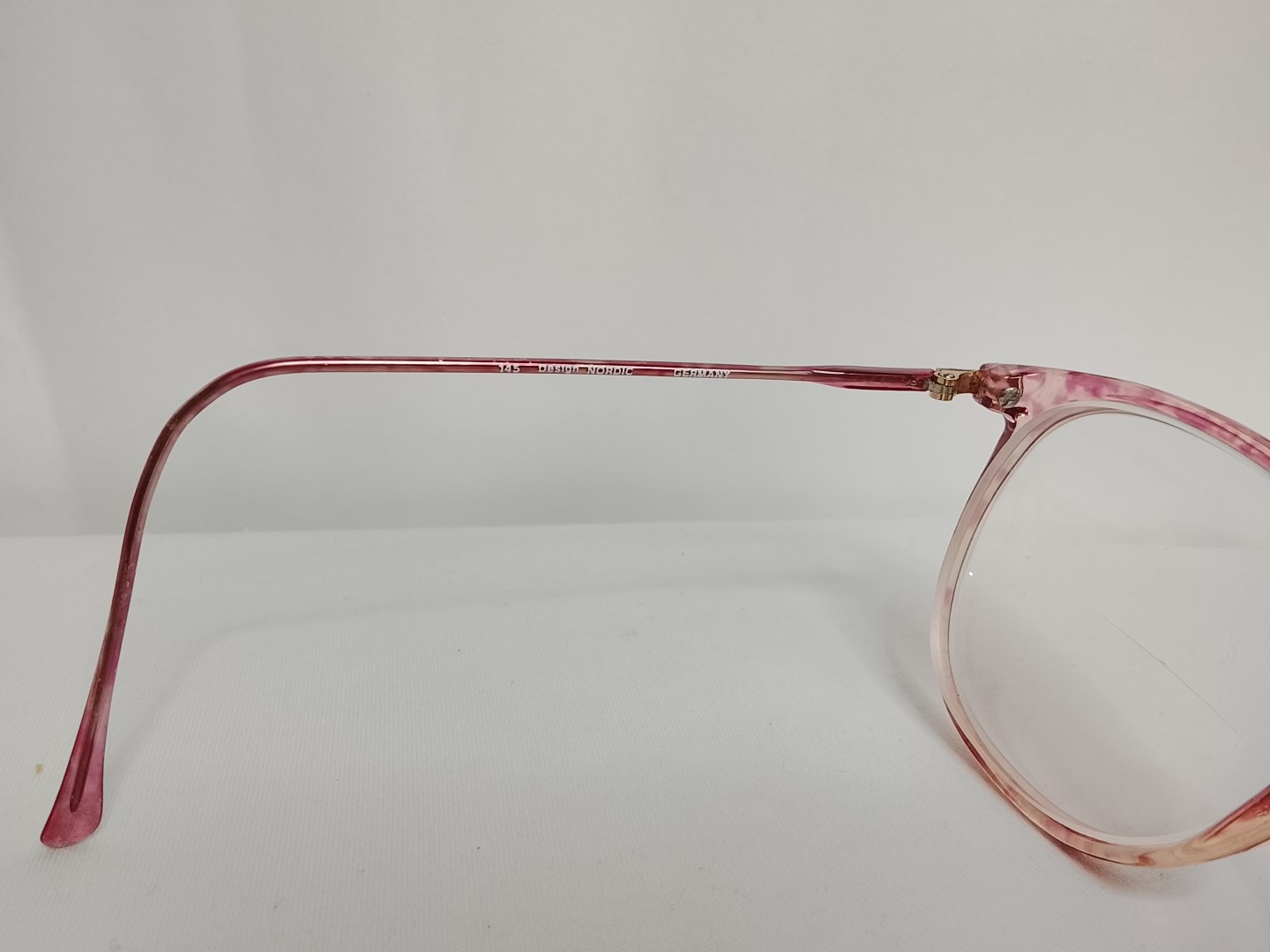 Genuinas gafas retro. Desing Nordic. York, Dama 1990s /Japon color Rosa - Image 9