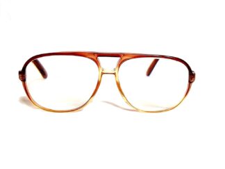 Autenticas Gafas Retro. Safilo Elasta Años 70s / Marron N52