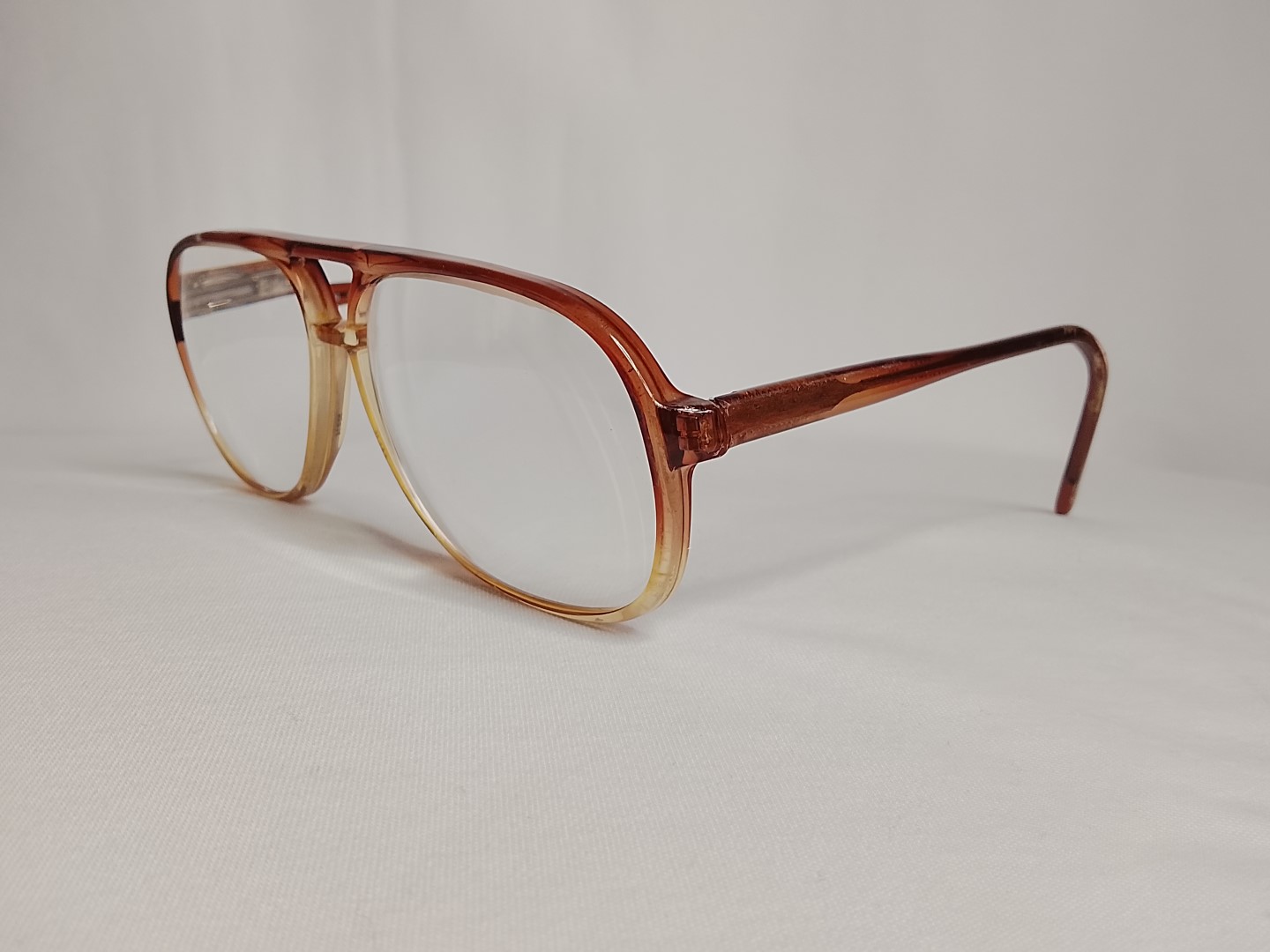 Autenticas Gafas Retro. Safilo Elasta Años 70s / Marron N52 - Image 4