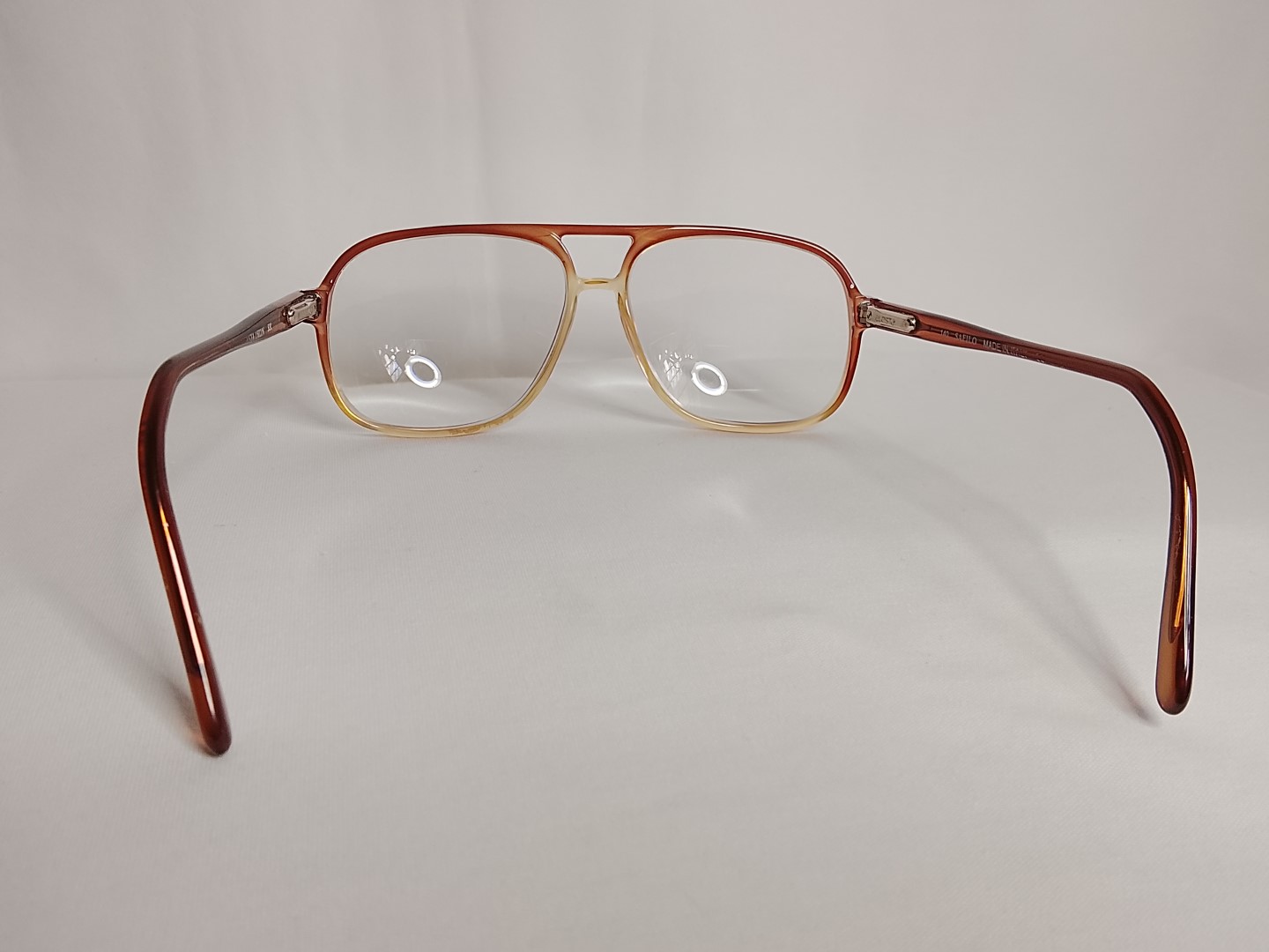 Autenticas Gafas Retro. Safilo Elasta Años 70s / Marron N52 - Image 6