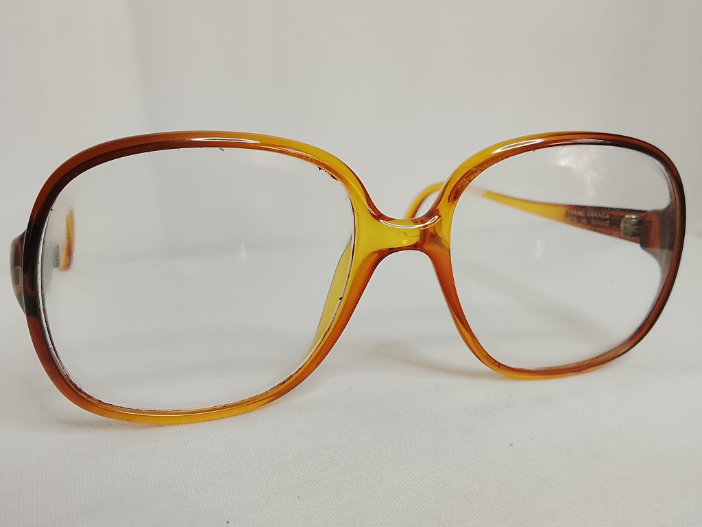 Genuinas gafas retro. Terri Brogan 8715 1970s Caballero, Marron - Image 3