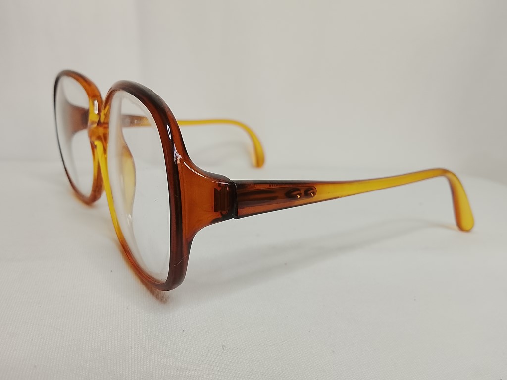 Genuinas gafas retro. Terri Brogan 8715 1970s Caballero, Marron - Image 6