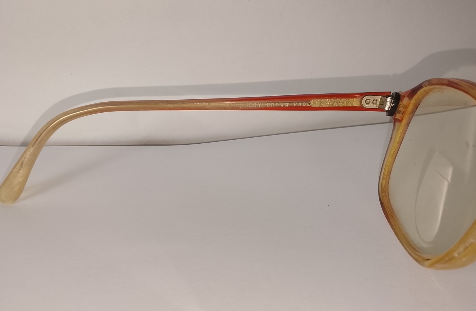 Autenticas gafas vintage. Gafas Zimco Kennedy Brown Años 70s /Medianas - Image 8