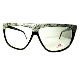 Genuinas gafas retro estilo Bono U2. serpiente JAMAS USADAS