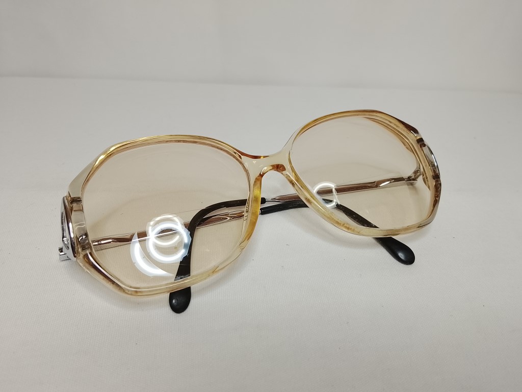 Genuinas gafas retro. Años 70s S.M Dama. Marros - Image 8