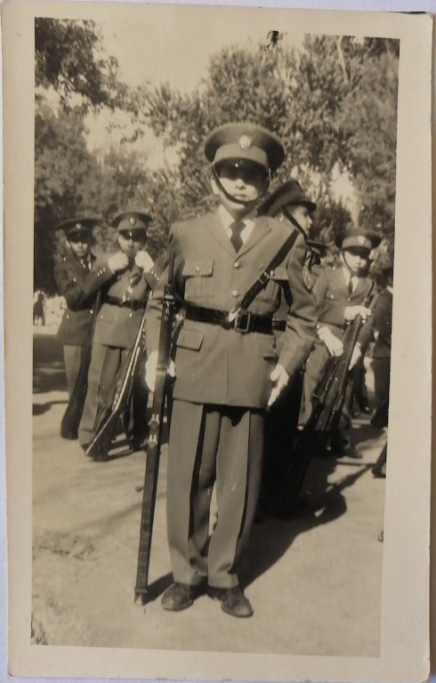 FOTOGRAFIA ANTIGUA, 1910-1920 NIÑO CADETE