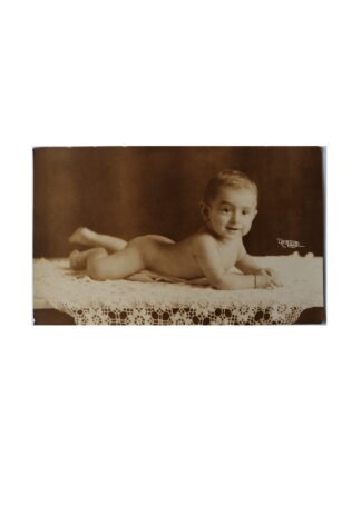 FOTOGRAFIA ANTIGUA, 1900-1910 BEBE POSANDO