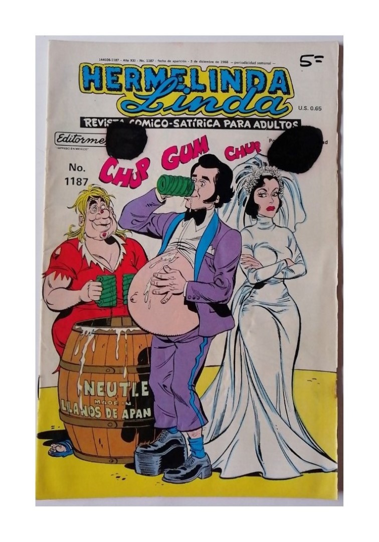 COMIC RETRO. HERMELINDA LINDA No. 1187 / Año. 1988