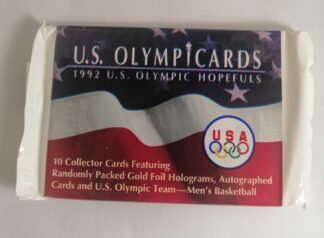 PACK 10 TARJETAS OLIMPIADAS 1992 BASQUETBALL