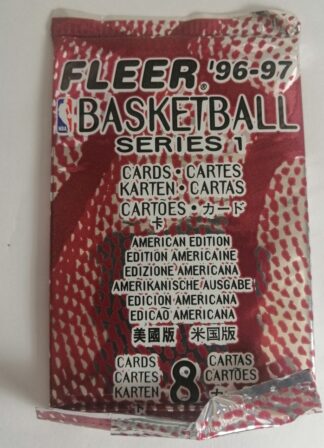 PACK 8 TARJETAS BASQUETBALL FLEER 1996