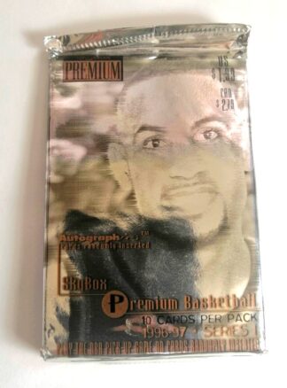 PACK 10 TARJETAS BASQUETBALL SKYBOX PREMIUM 1996-97