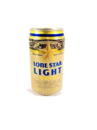 LATA DE CERVEZA RETRO, LONE STAR LIGHT