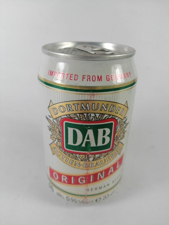 LATA DE CERVEZA RETRO, DAB. 1991 ALEMANIA - Image 5