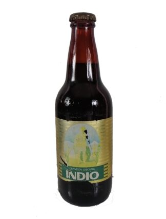 BOTELLA DE CERVEZA RETRO INDIO, AÑOS 70s BREWARIA