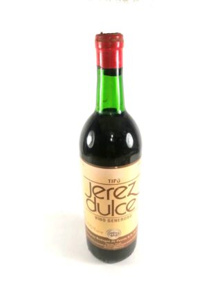 BOTELLA ANTIGUA. JEREZ DE PEROTE (BODEGAS DE PEROTE) 1960s - 70s
