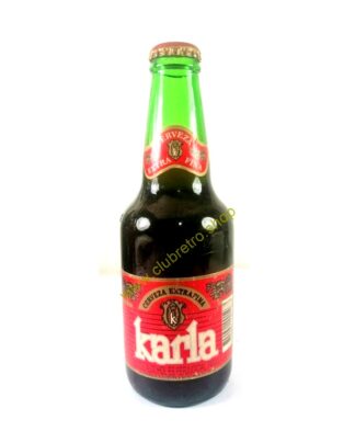 BOTELLA DE CERVEZA RETRO. KARLA. (COLOMBIA) 1995 PRIMERA EDICION