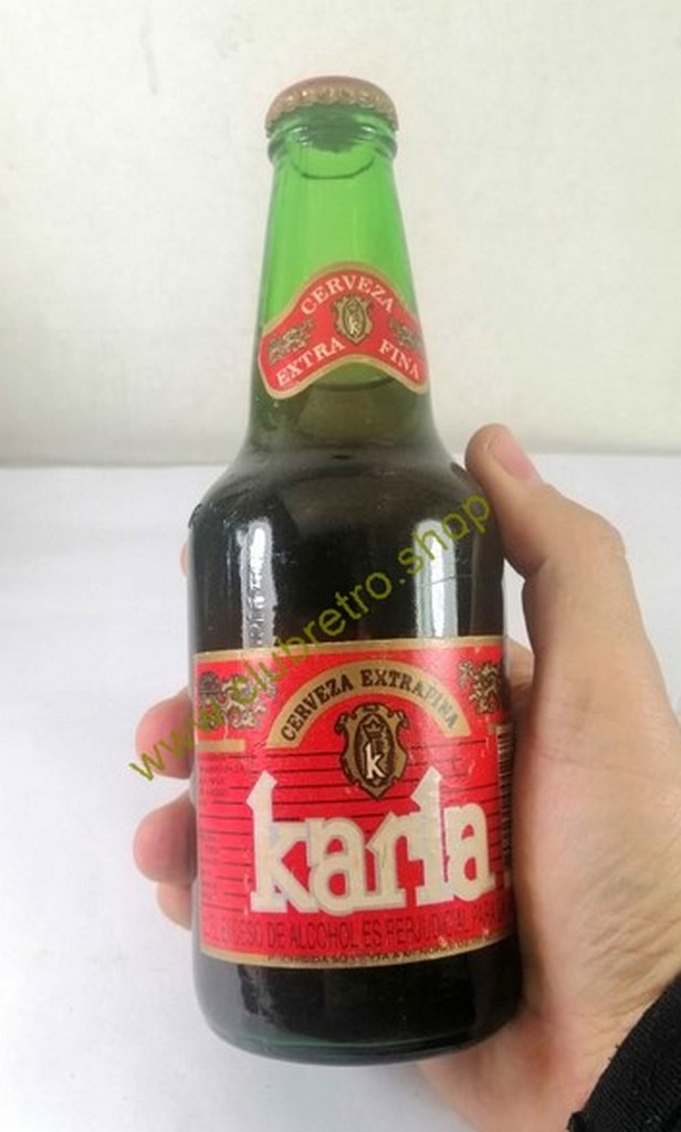 BOTELLA DE CERVEZA RETRO. KARLA. (COLOMBIA) 1995 PRIMERA EDICION - Image 5