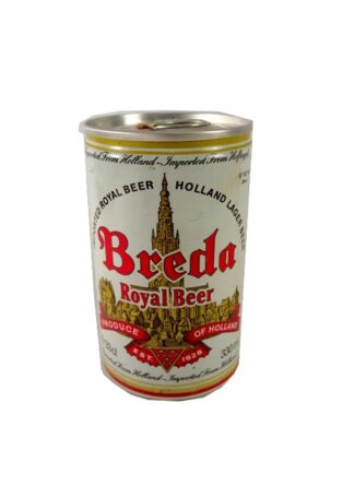 LATA DE CERVEZA RETRO, BREDA ROYAL 1979. HOLANDA