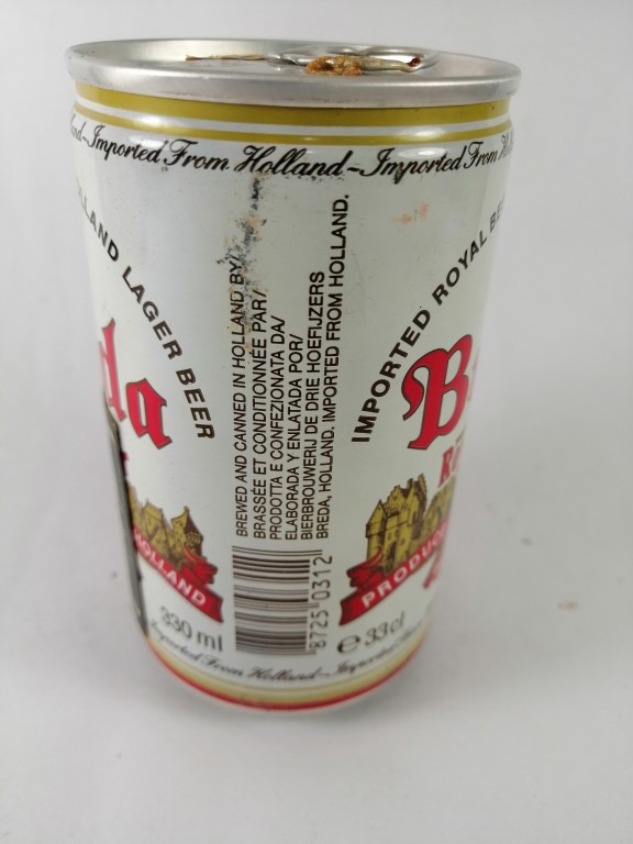 LATA DE CERVEZA RETRO, BREDA ROYAL 1979. HOLANDA - Image 5