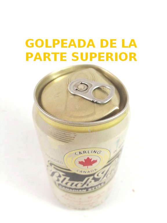 LATA DE CERVEZA RETRO, CARLING BLACK LABEL , CANADA 1980s - Image 4