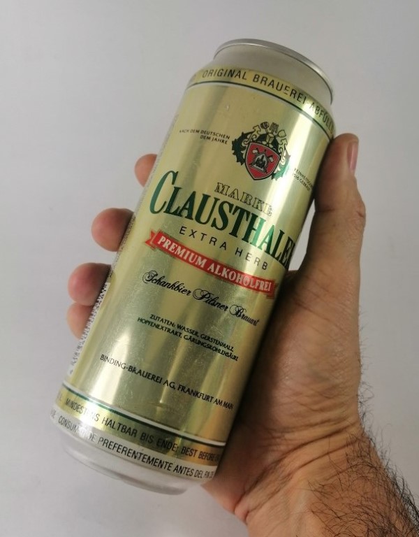 LATA DE CERVEZA RETRO, CLAUSTHALER. ALEMANIA 2001 - Image 6