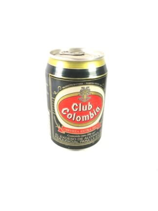 LATA DE CERVEZA RETRO, CLUB COLOMBIA, TENNIS WORLD SERIES