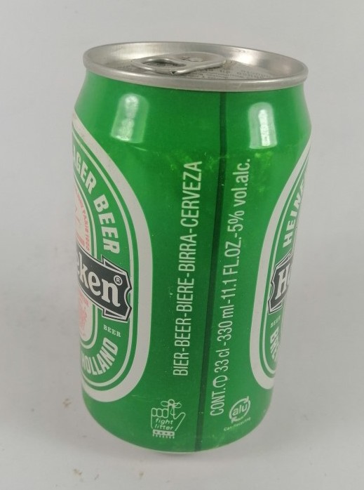LATA DE CERVEZA RETRO, HEINEKEN, Ca. 1980, HOLANDA - Image 4