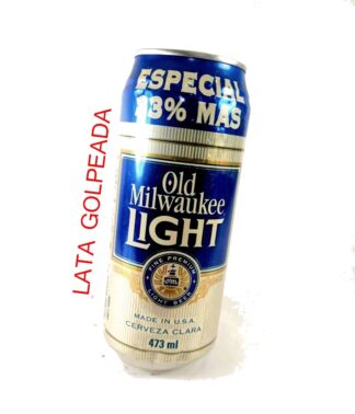 LATA DE CERVEZA RETRO, OLD MILWAUKEE LIGHT AÑOS 90s