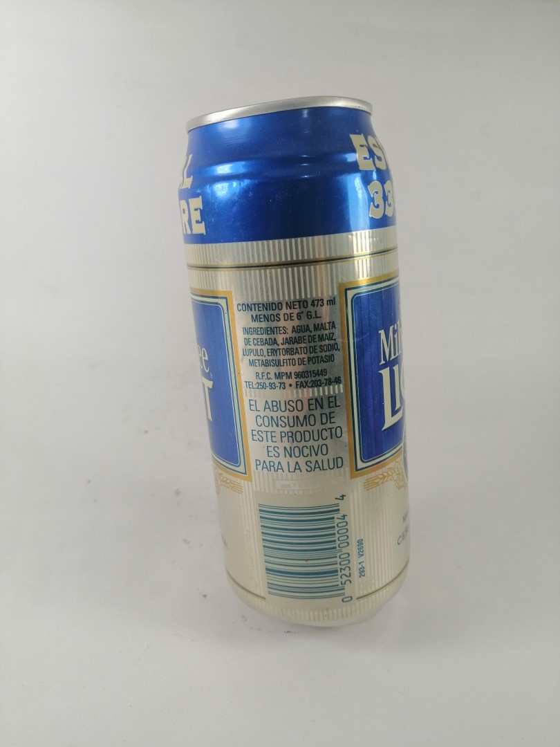 LATA DE CERVEZA RETRO, OLD MILWAUKEE LIGHT AÑOS 90s - Image 3