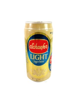 LATA DE CERVEZA RETRO, SCHAEFER LIGHT 1989